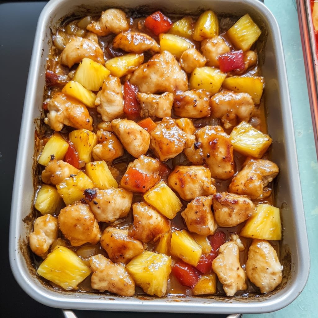 Baked Pineapple Chicken