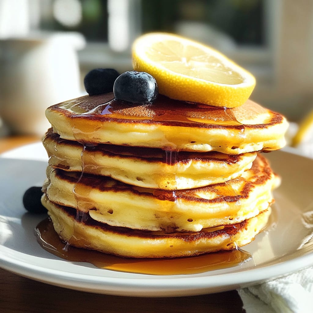Easy Lemon Ricotta Pancakes