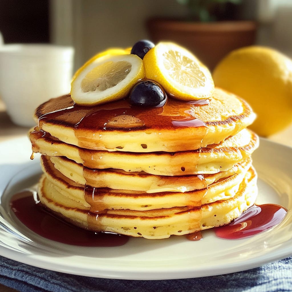 Easy Lemon Ricotta Pancakes
