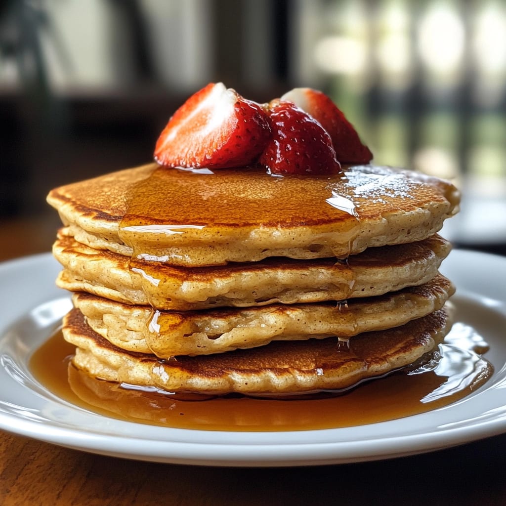 Easy Oatmeal Pancakes