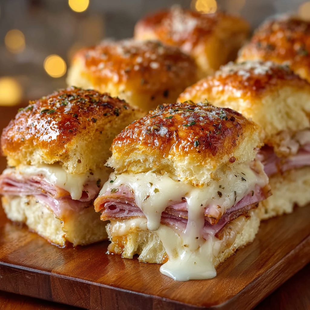 Hawaiian Ham and Cheese Sliders
