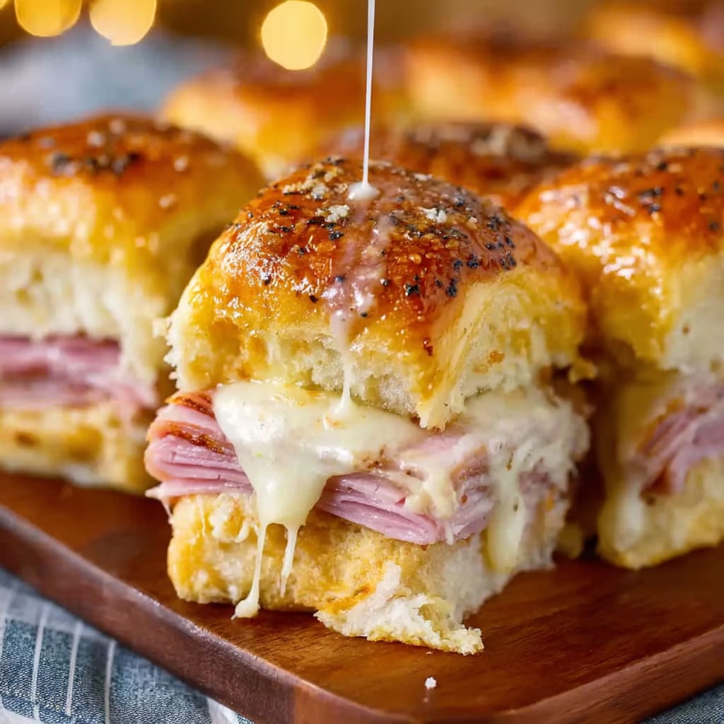 Hawaiian Ham and Cheese Sliders