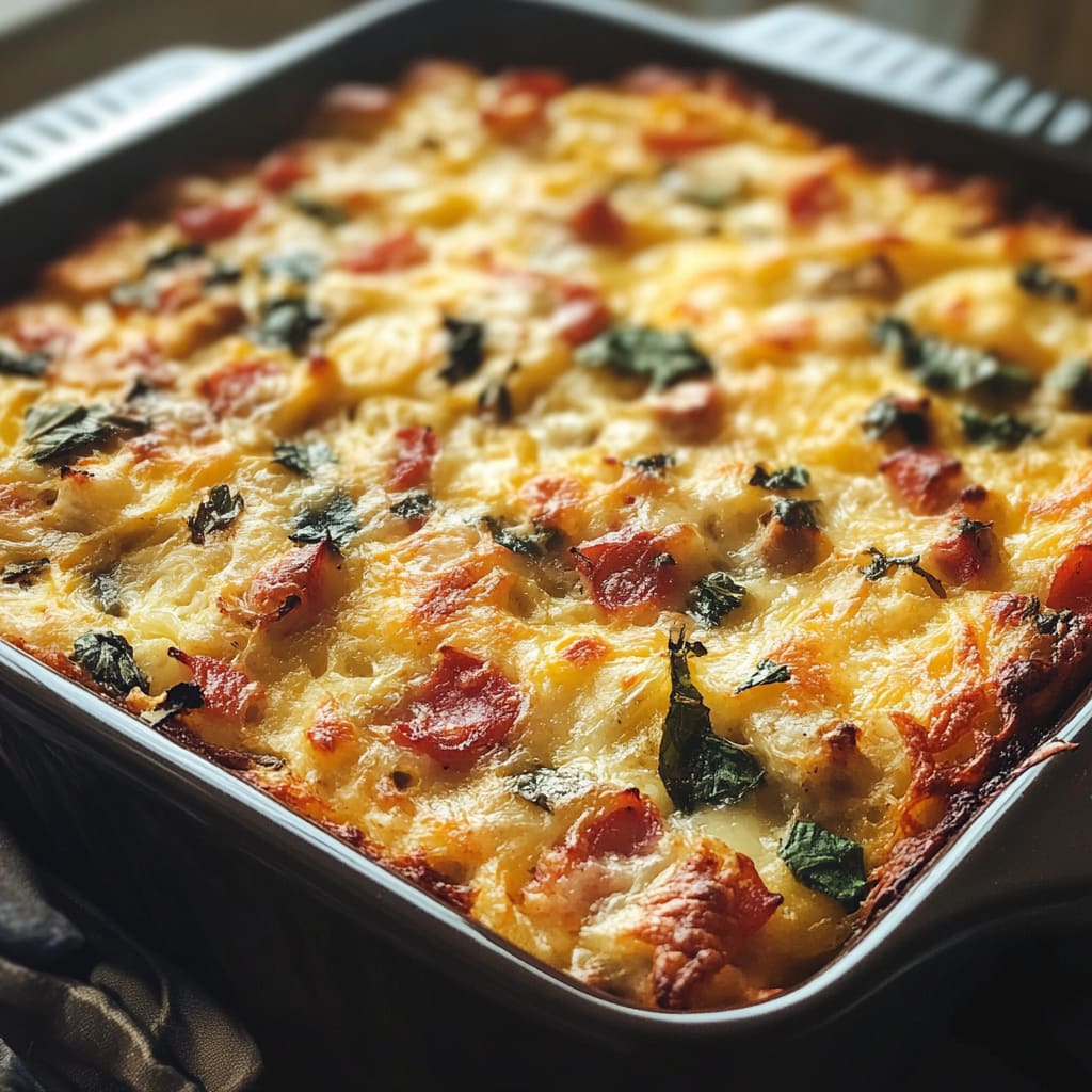 Italian Breakfast Casserole