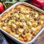 Sausage and Apple Breakfast Strata