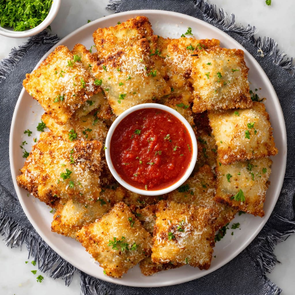 Air Fryer Ravioli