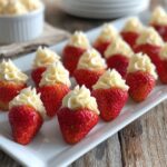 Cheesecake Stuffed Strawberries