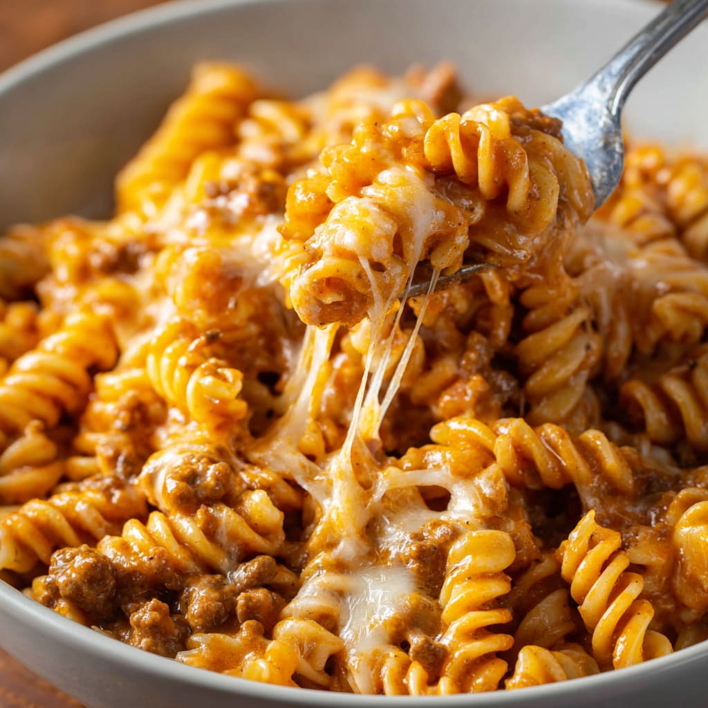 Cheesy Taco Pasta