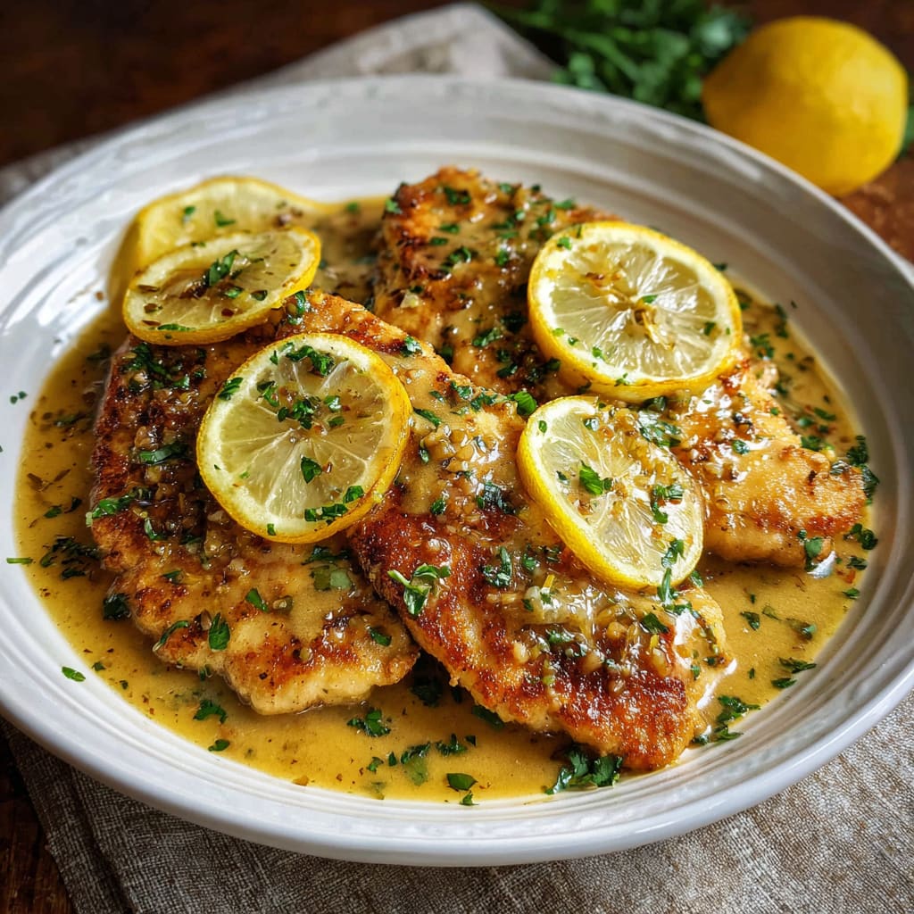 Chicken Francese Lemon Butter Sauce