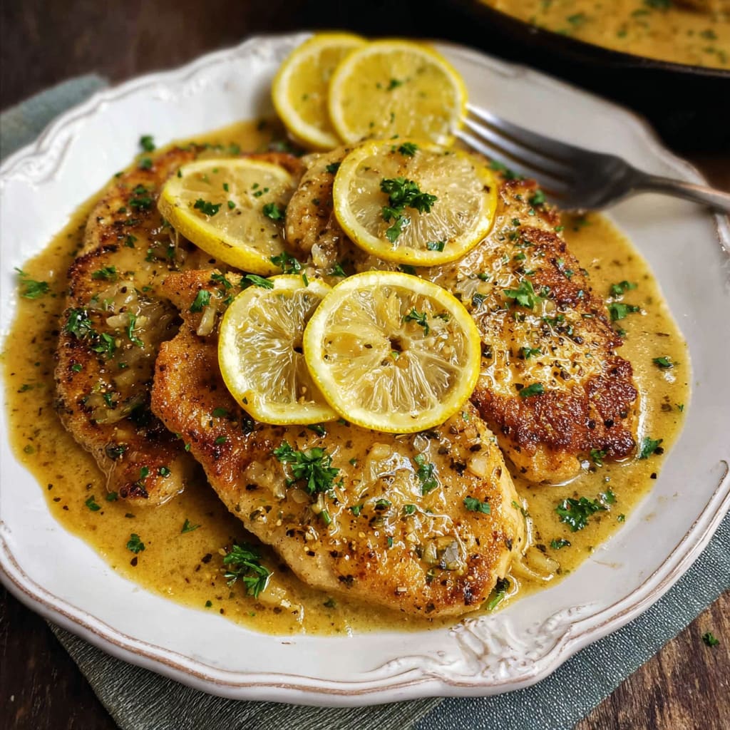 Chicken Francese Lemon Butter Sauce