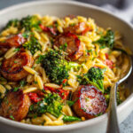 Chicken Sausage and Broccoli Orzo