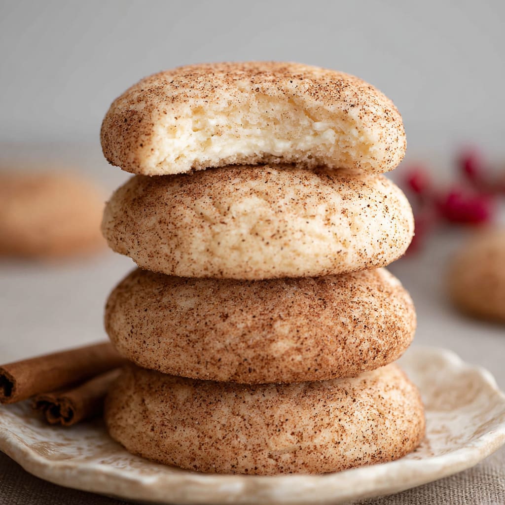Cinnamon Cream Cheese Cookies Recipe