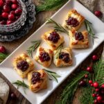 Cranberry Brie Bites