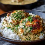 Creamy Smothered Chicken And Rice