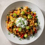 Easy Chicken Burrito Casserole