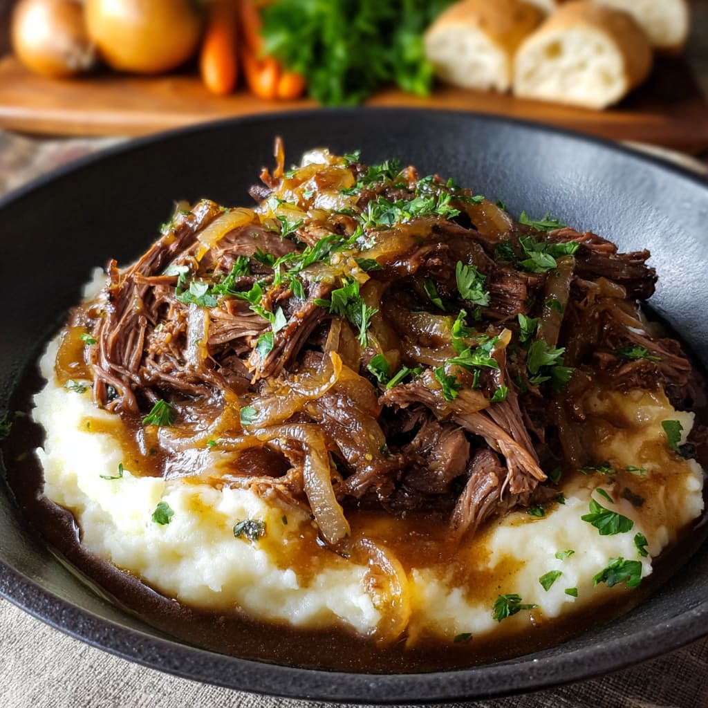 French Onion Pot Roast