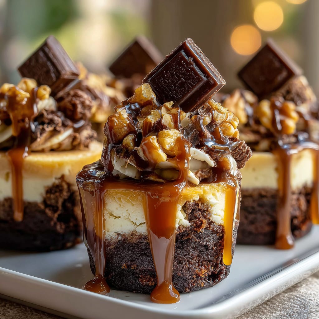 Loaded Brownie Cheesecake Cup