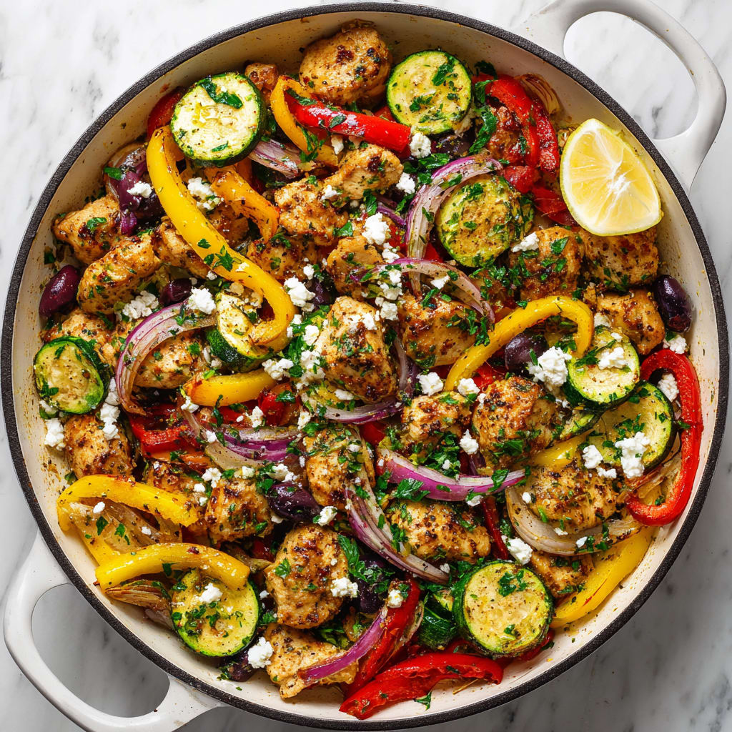 Mediterranean Chicken Stir Fry Recipe