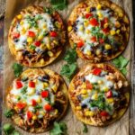 Mexican Rotisserie Chicken Tostadas