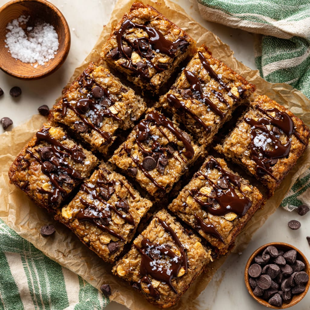 Peanut Butter Banana Bars
