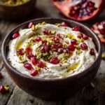 Pomegranate Pistachio Whipped Feta Dip