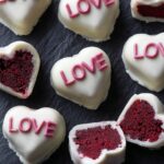Red Velvet Cake Valentines Hearts