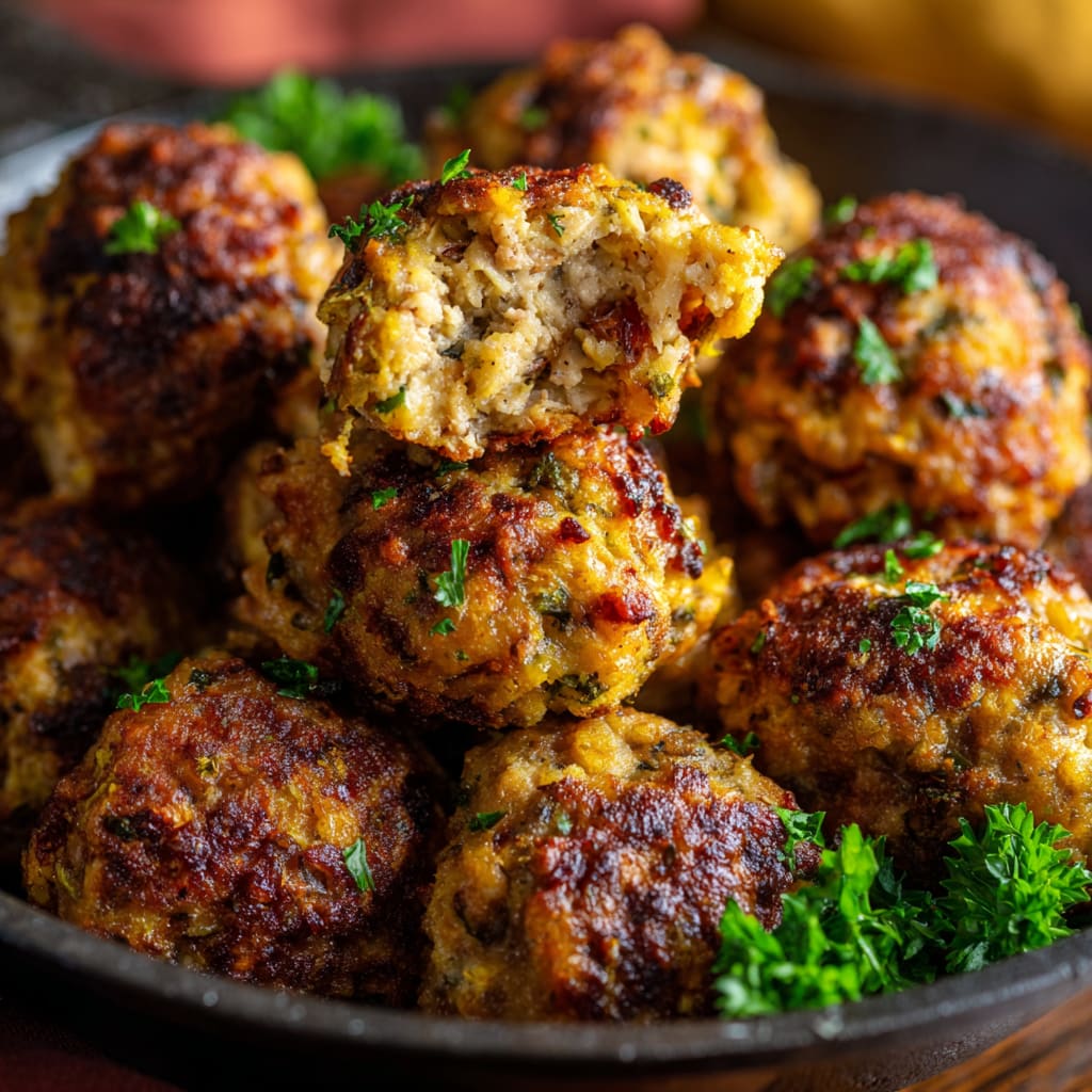 Sausage Stuffing Balls
