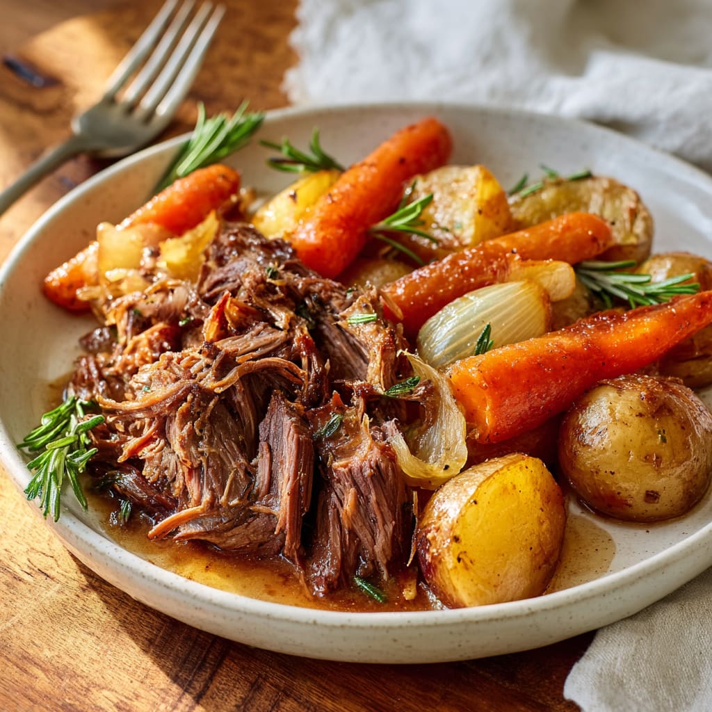 Slow Cooker Pot Roast Recipe