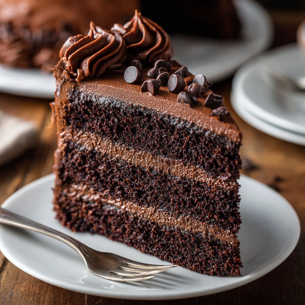 Triple Chocolate Cake
