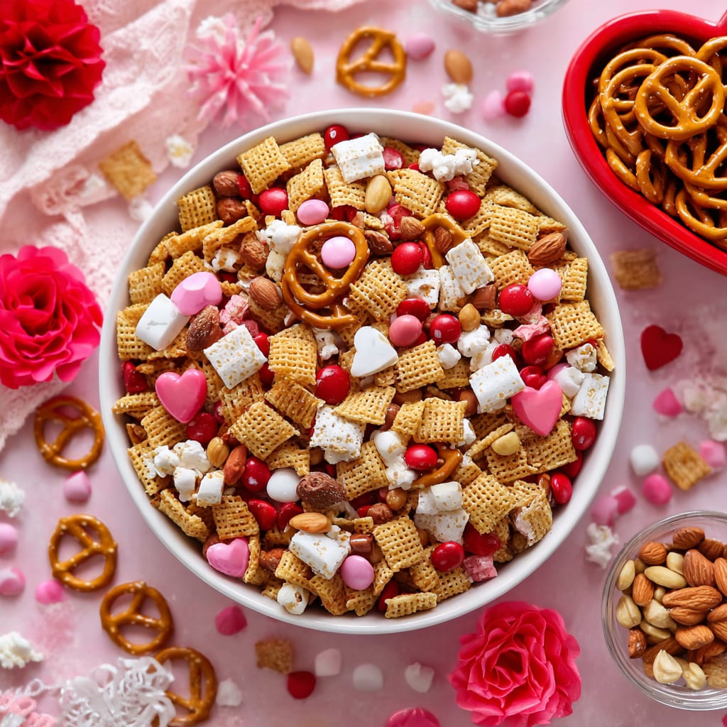 Valentines Day Snack Mix