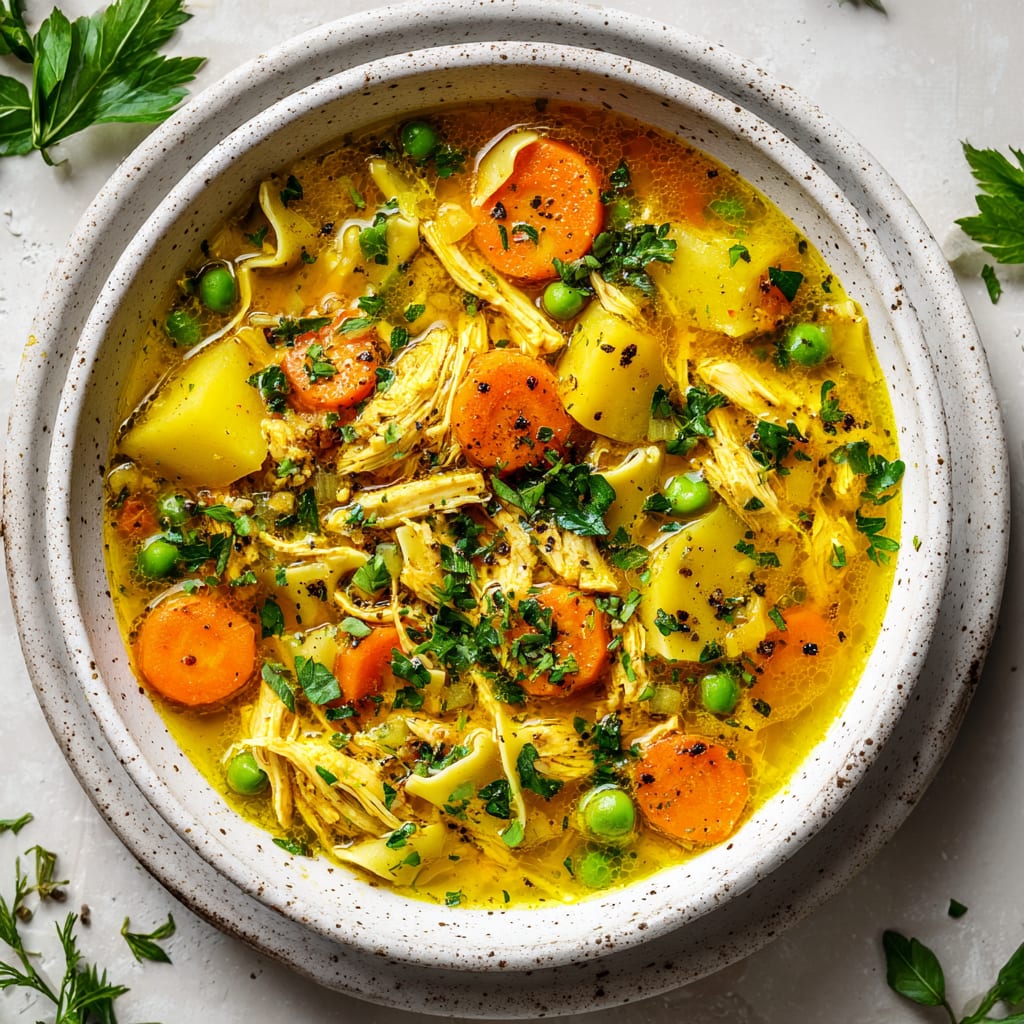 Anti Inflammatory Turmeric Chicken Soup