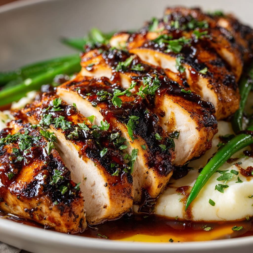 Balsamic Baked Chicken Breast