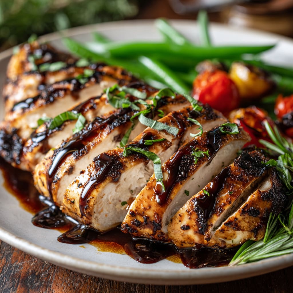 Balsamic Baked Chicken Breast