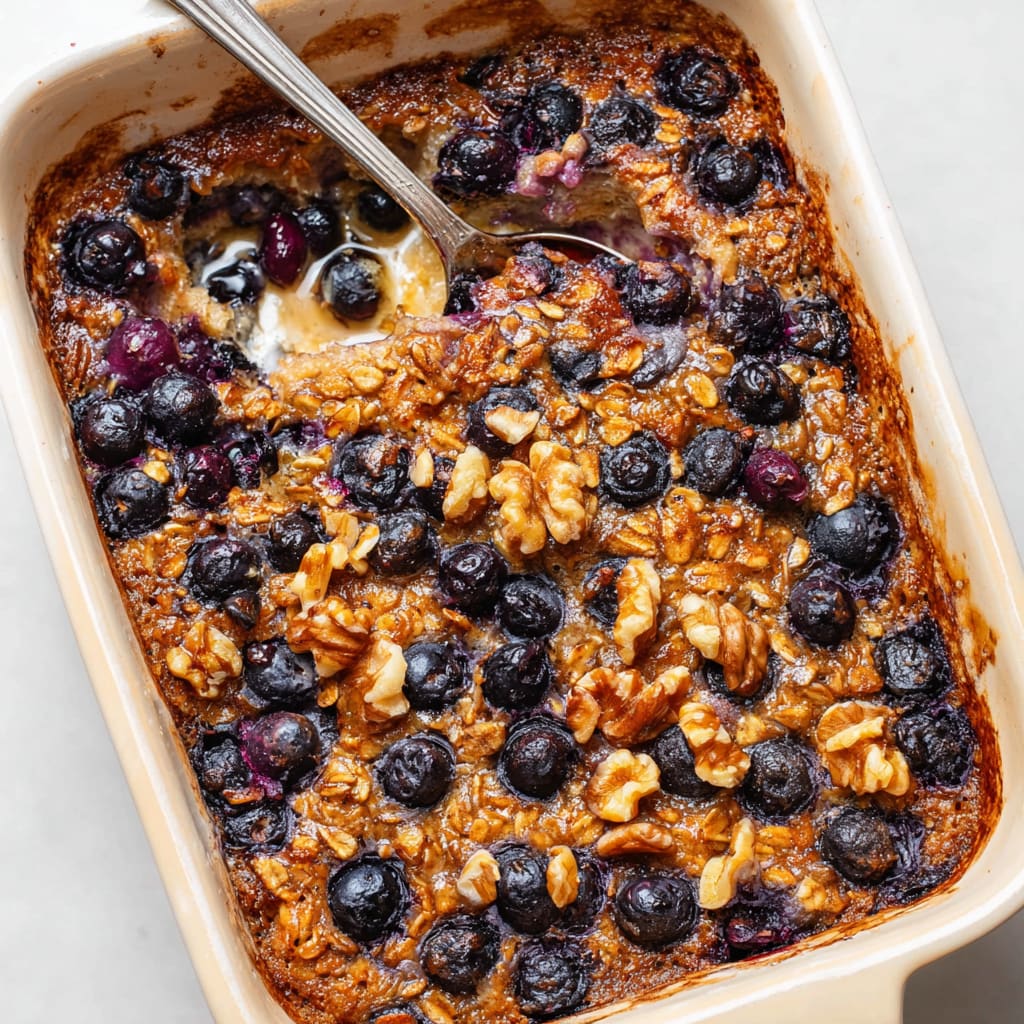 Blueberry Baked Oatmeal