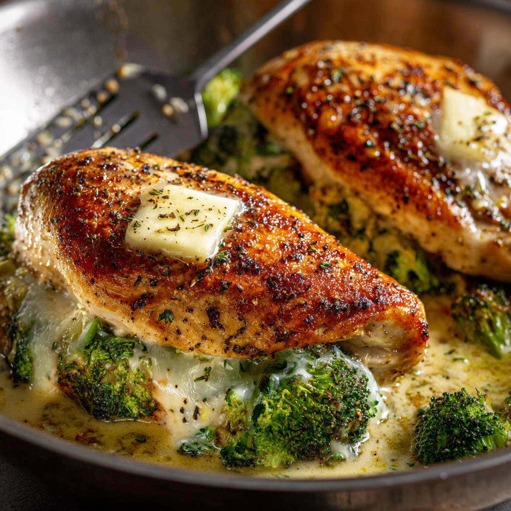 Broccoli Stuffed Chicken Breast