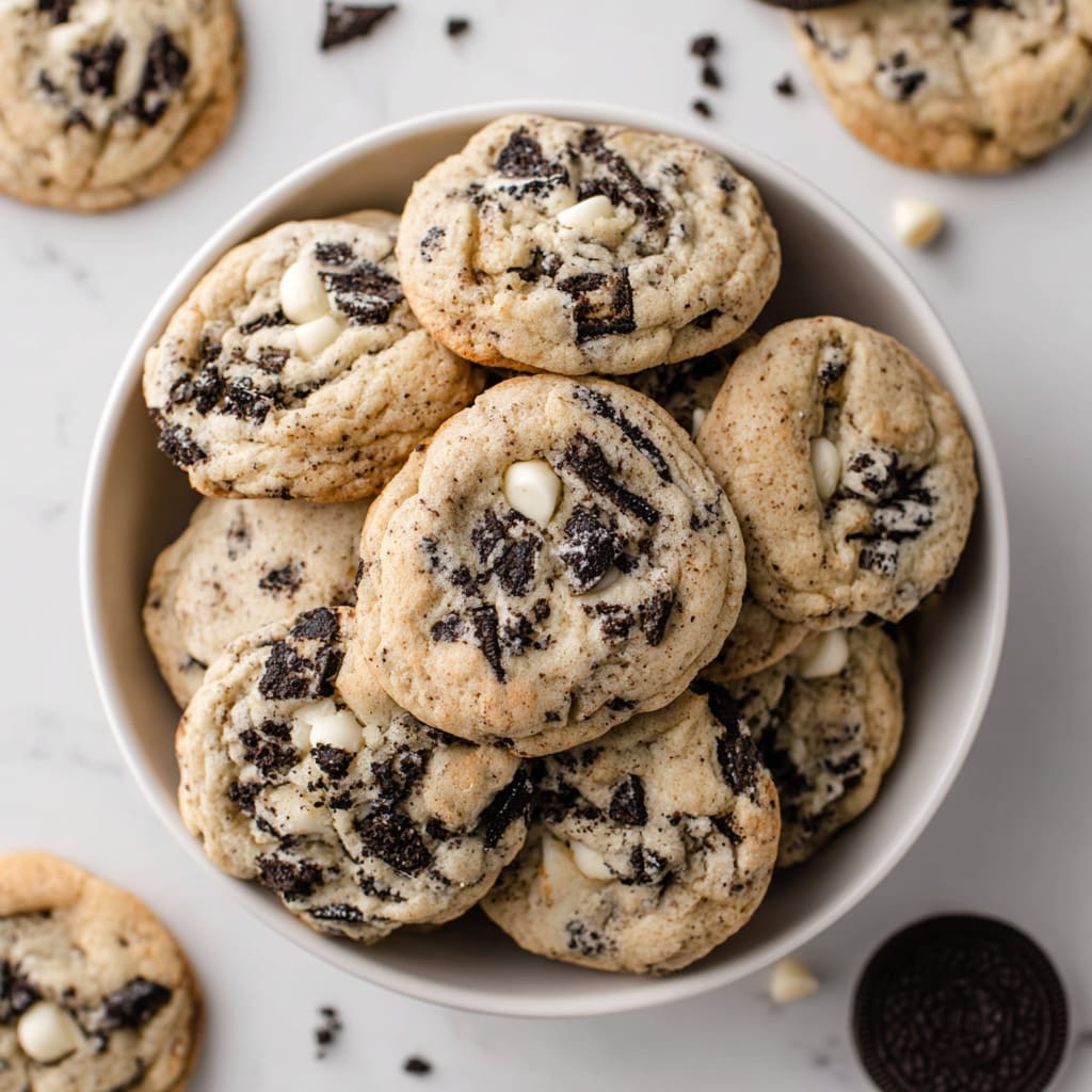 COOKIES AND CREAM COOKIES