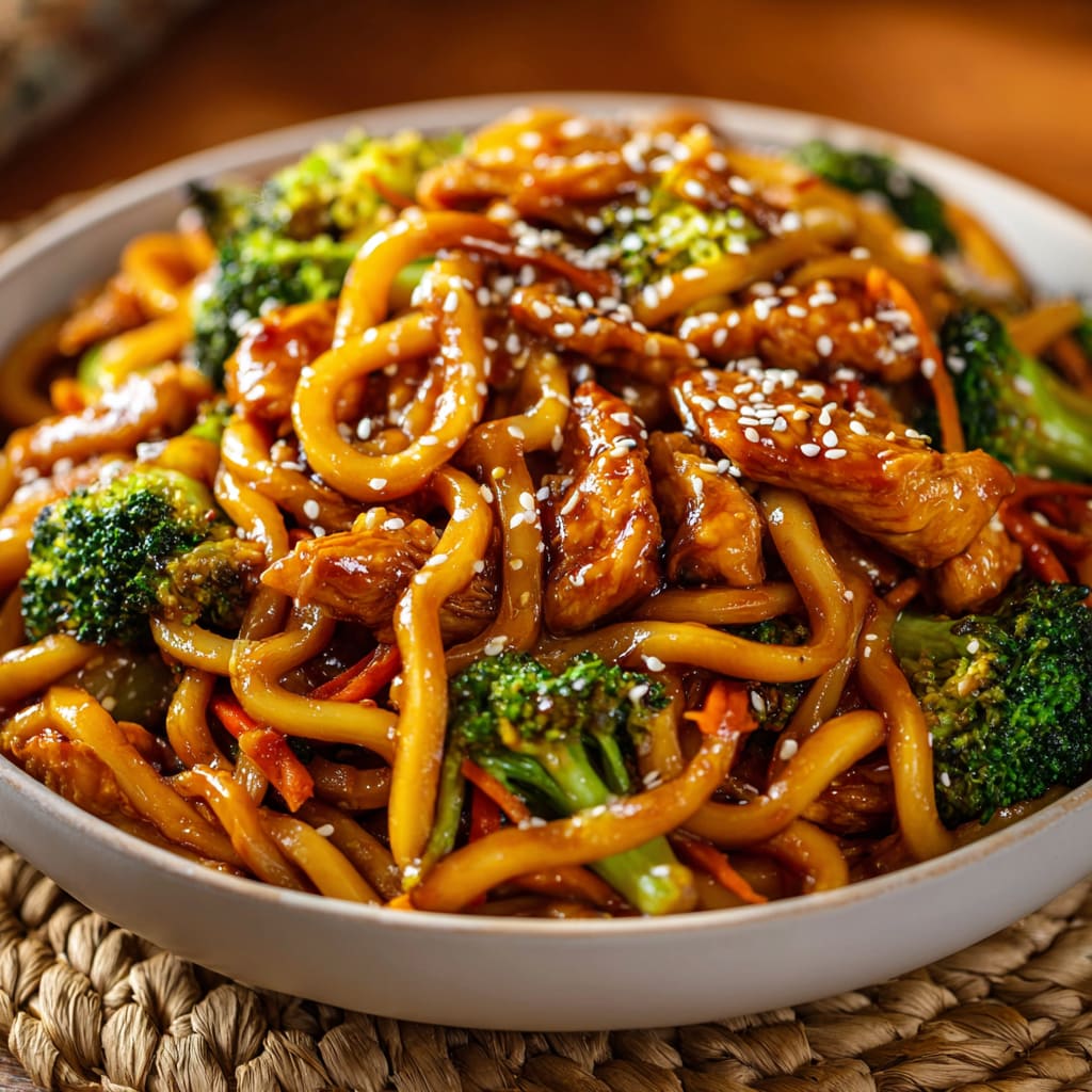 Chicken Teriyaki Noodles