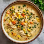 Crockpot Chicken Corn Chowder