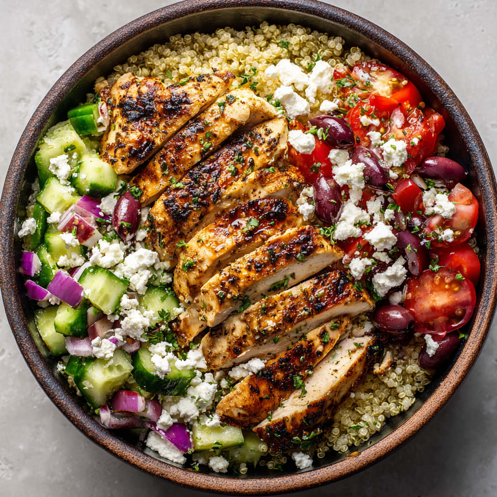 Greek Chicken Bowl