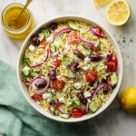 Greek Lemon Orzo Salad