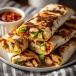 Grilled Avocado Chicken Wraps