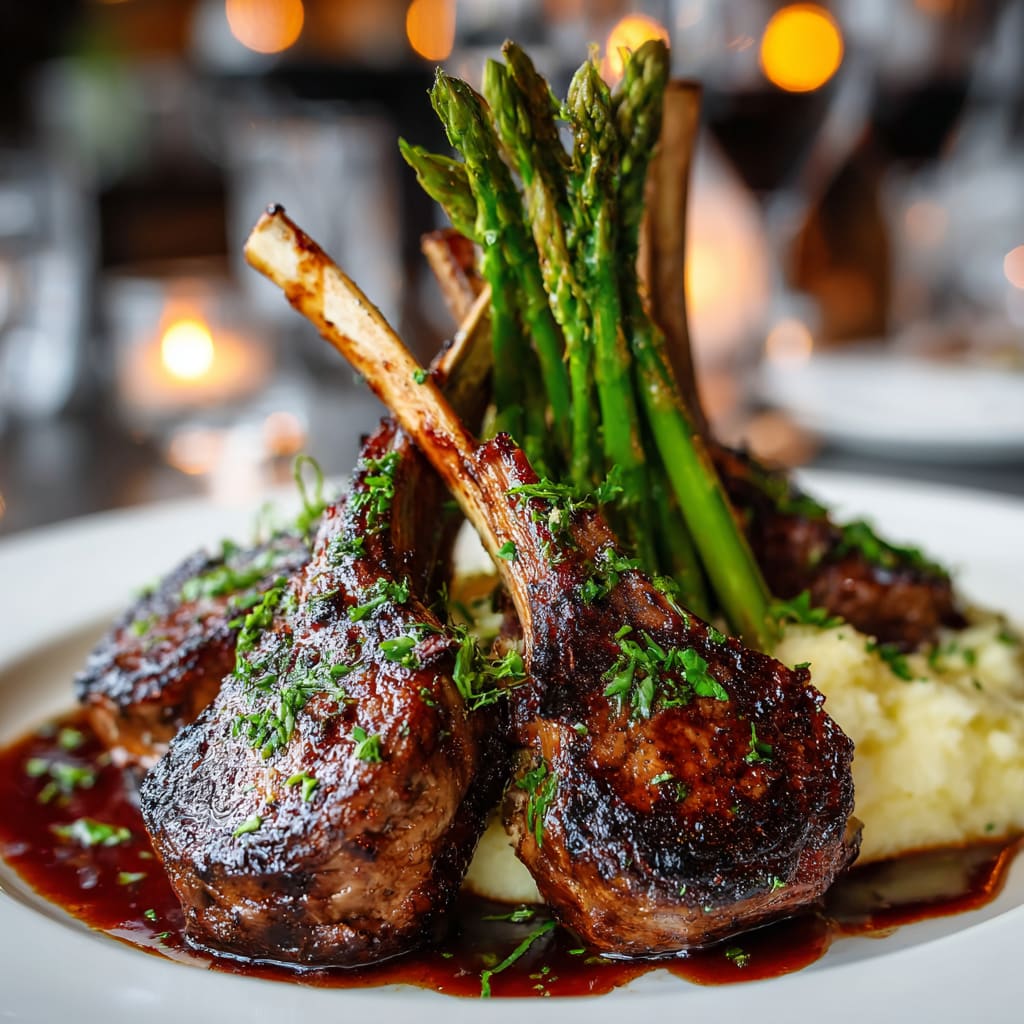 Herb-Crusted Lamb Chops