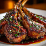 Honey Garlic Glazed Lamb Chops