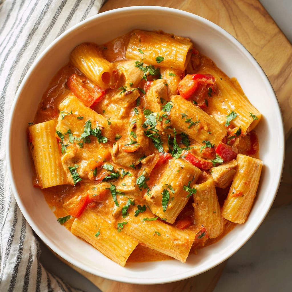 Instant Pot Creamy Chicken Rigatoni