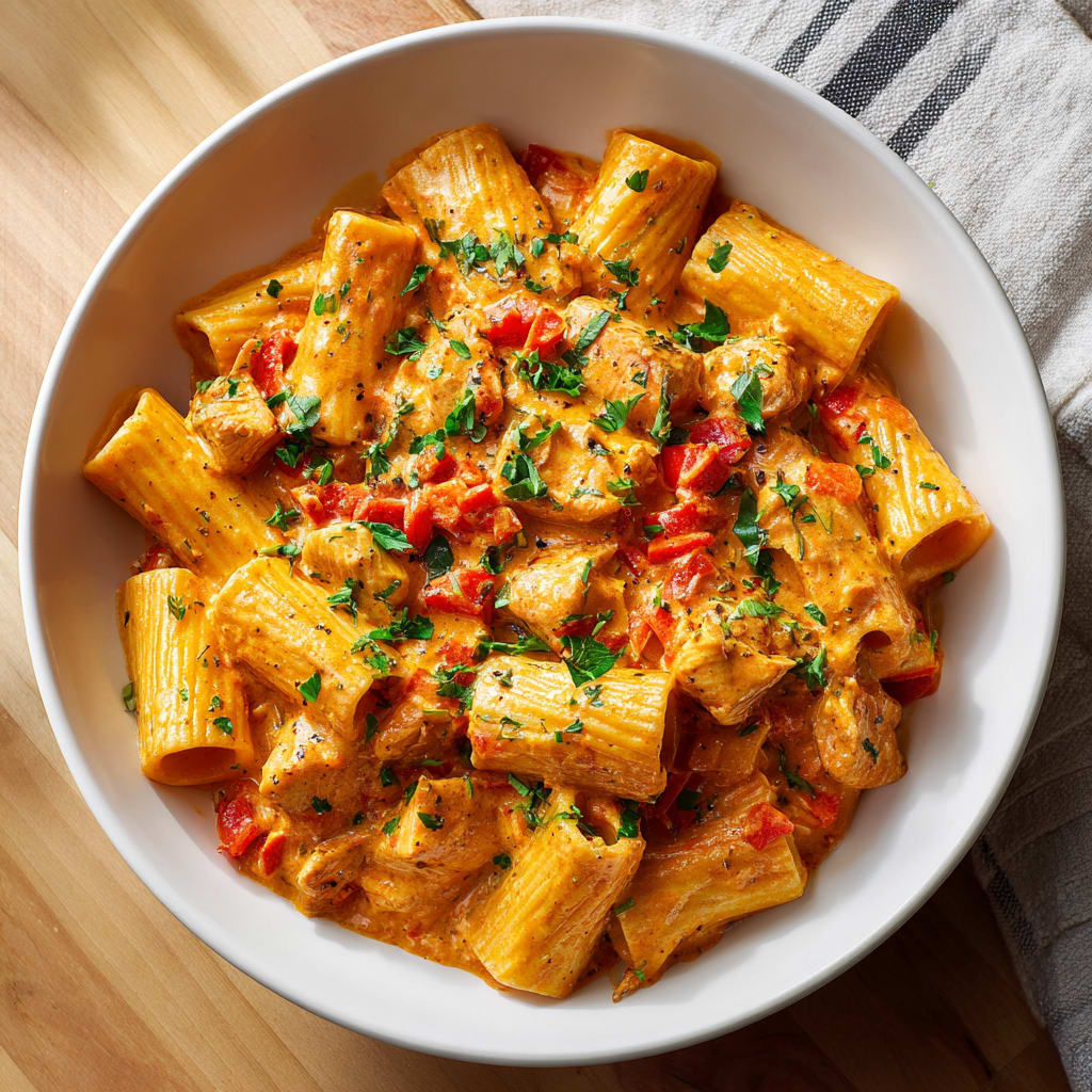 Instant Pot Creamy Chicken Rigatoni