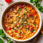 Irresistible One-Pot Italian Sausage Orzo Soup