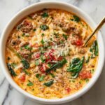 Italian Sausage Orzo Soup
