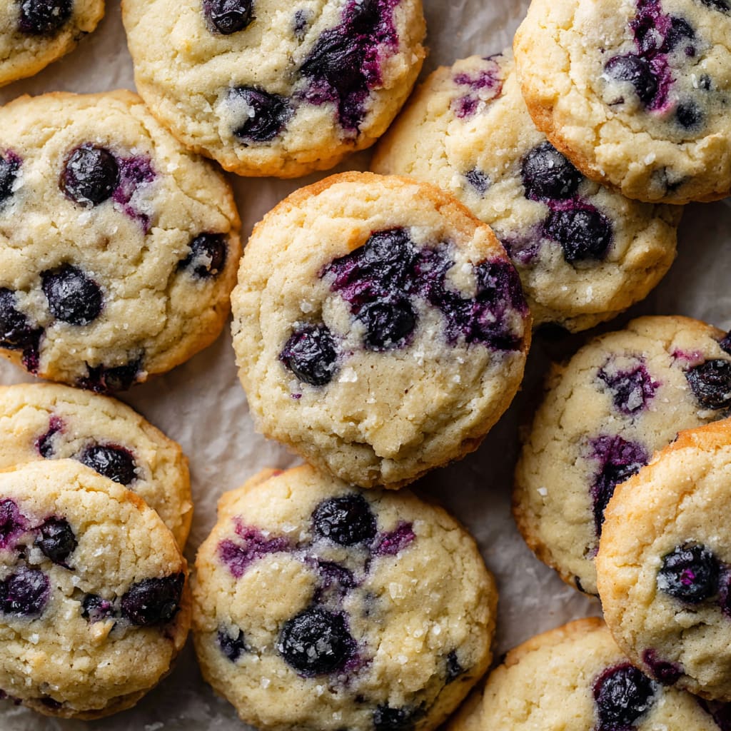 Lemon Blueberry Cookies