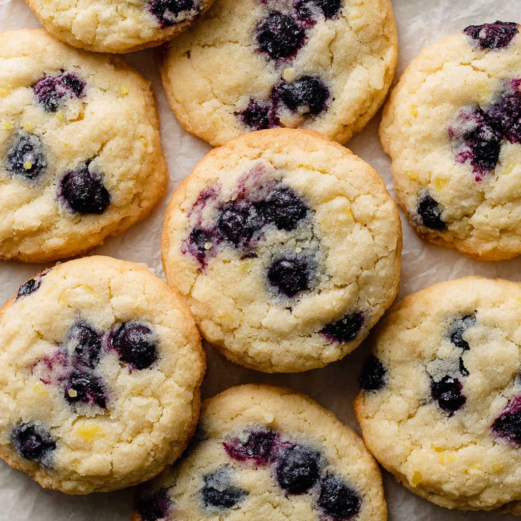 Lemon Blueberry Cookies