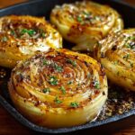 Oven Roasted Garlic Cabbage Steaks