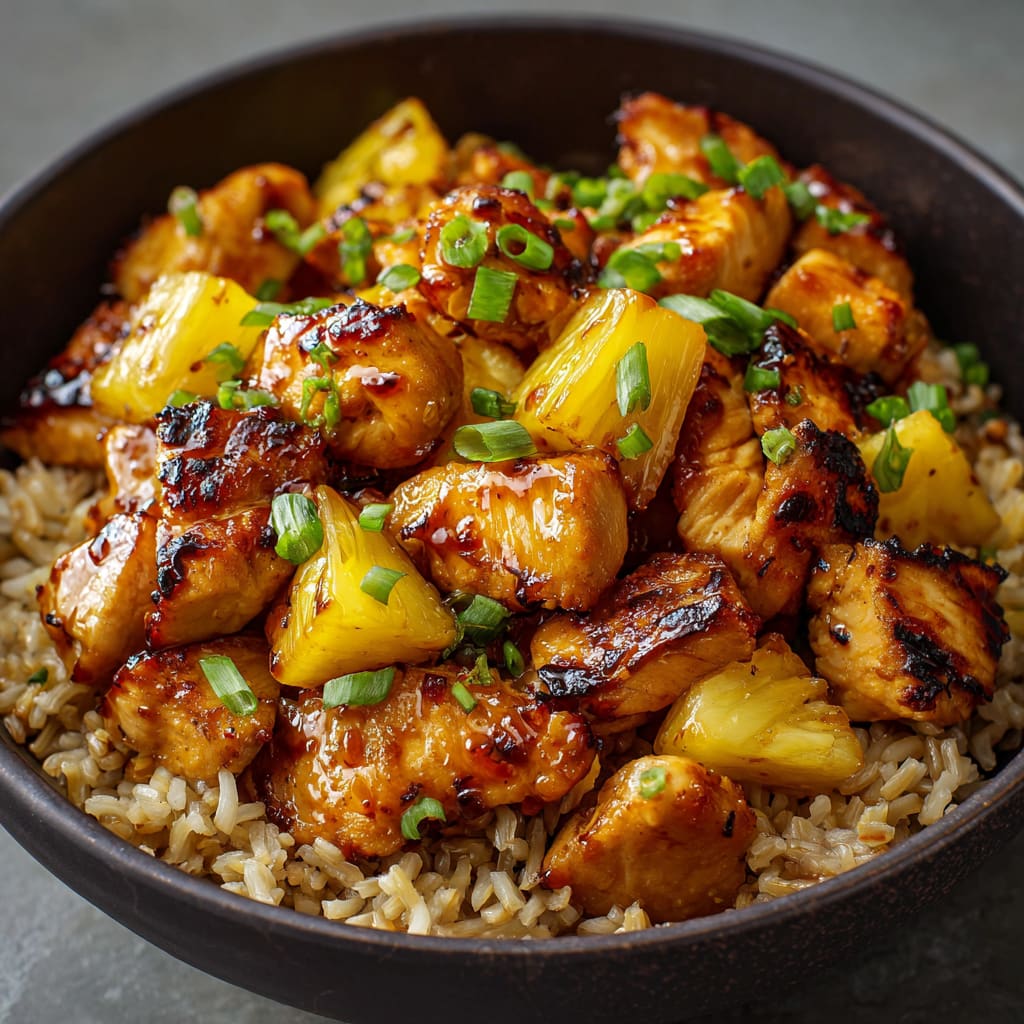 Pineapple Chicken and Rice